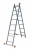 Лестница алюминиевая 2-секционная универсальная 8 ступ. (2х8) Стандарт
